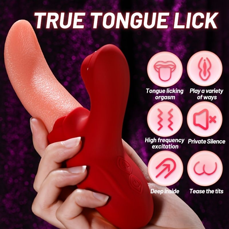 Tongue Licking Vibrator