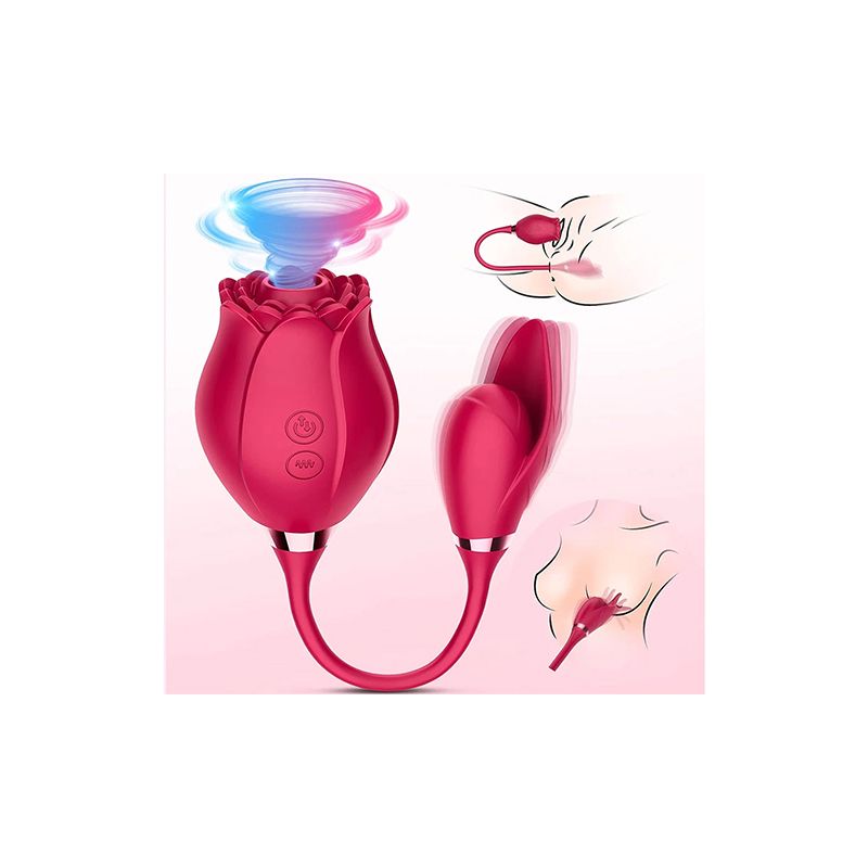 10 Modes Clitoris Suction Vibrating New Rose Massage Vibrator