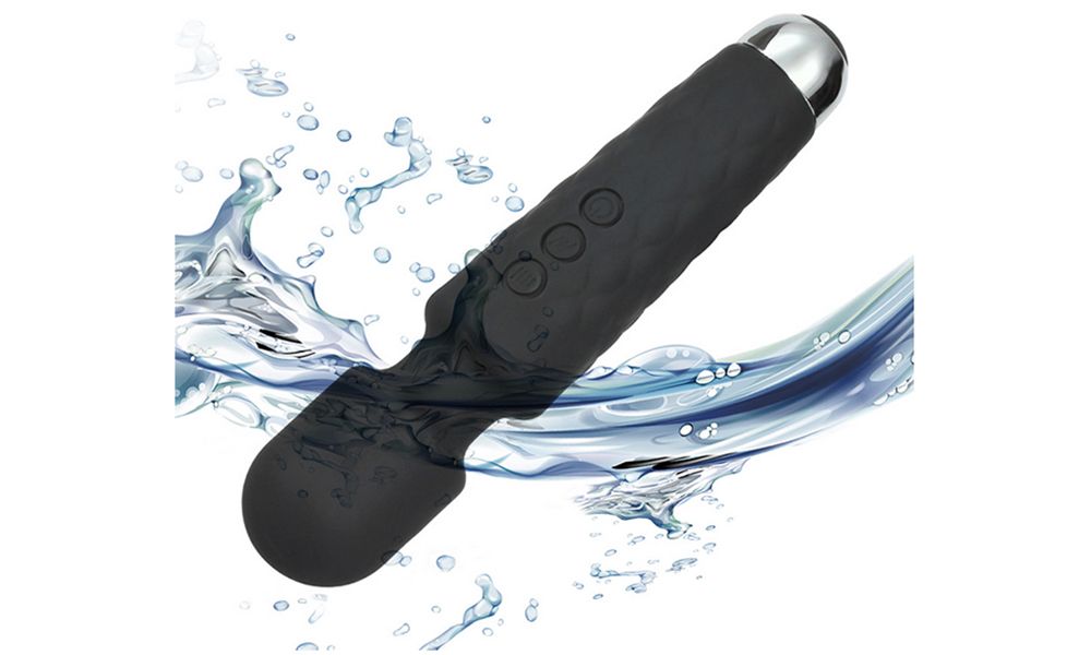 10 Frequency Magic Wand Vibrating Dildo