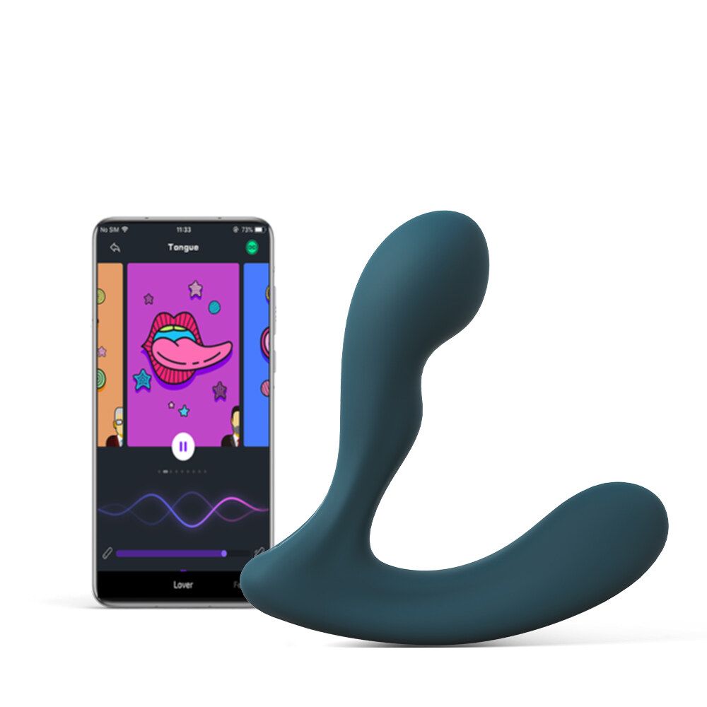 APP Remote Control Butt Plug Prostate Massager For Men Masturbating