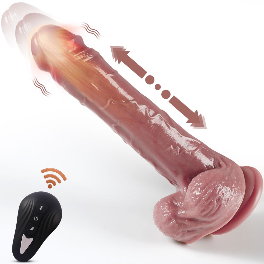 2 IN 1 REALISTIC DILDO VIBRATOR