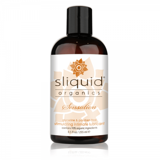 Sliquid Organics Sensations Warming Lubricant 8.5oz