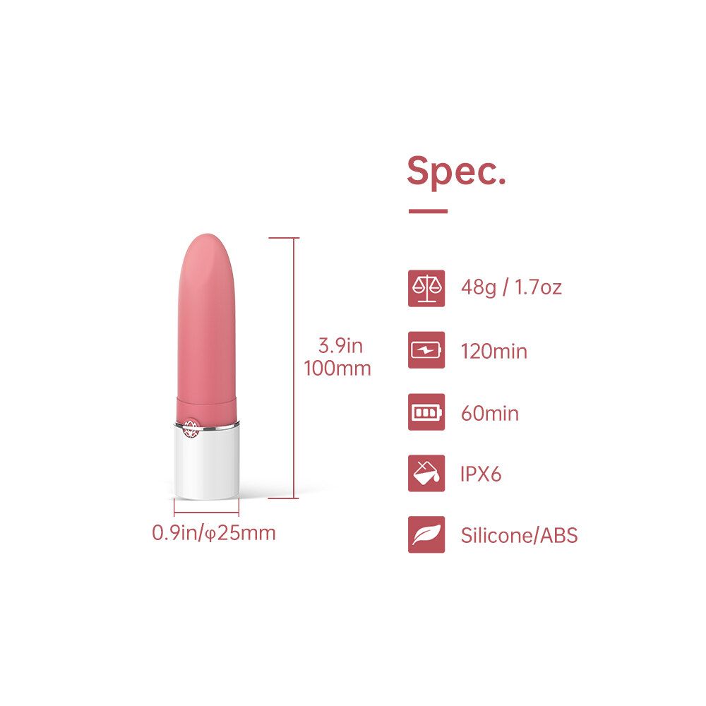 Waterproof Lipstick Mini Vibrator