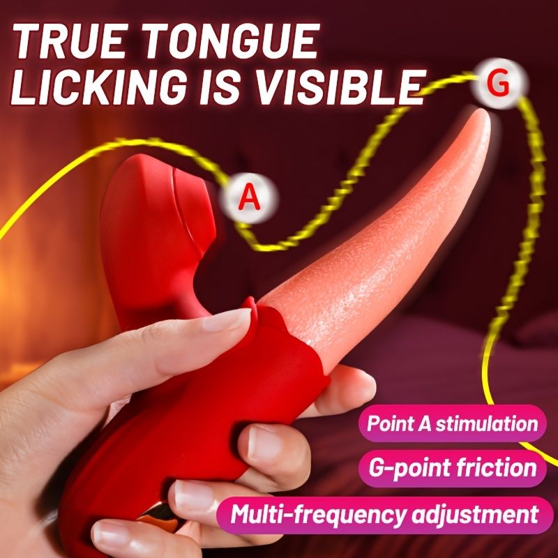 Tongue Licking Vibrator